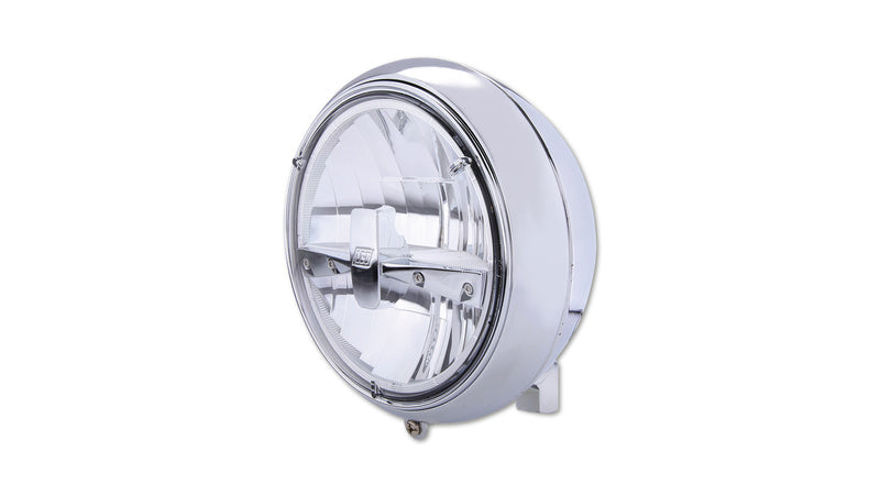 HIGHSIDER 7 Inch LED Head Light Yuma 2 Type3, Chrome