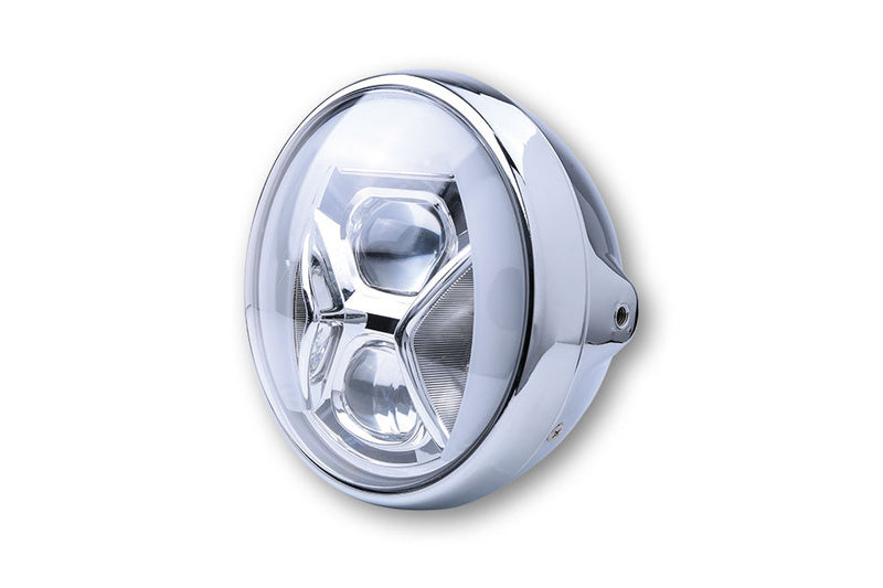 HIGHSIDER 7-Inch LED Head Light British-Style Type8 With TFL, Bend Lighting - 1108625002