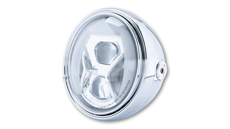 HIGHSIDER 7 Inch LED Head Light Santa FE Typ 8 With TFL, Bend Lighting - 1108628002