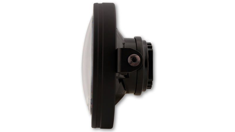 HIGHSIDER 5 3/4 Inch LED Head Light Frame-R2 Jackson, Black, Side Mounting