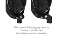 HIGHSIDER 5 3/4 Inch LED Head Light Frame-R2 Jackson, Black, Bottom Mounting
