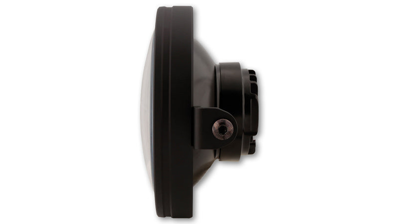 HIGHSIDER 5 3/4 Inch LED Head Light Frame-R2 Type5, Black, Lateral Mounting