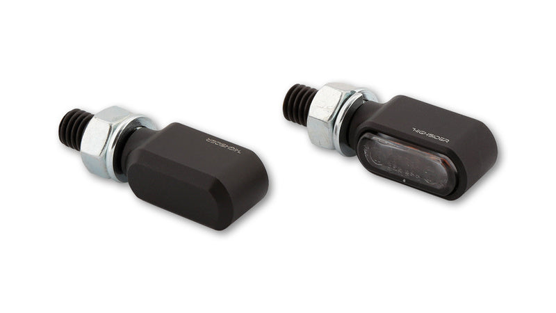 HIGHSIDER CNC LED 3in1 Tail-, Brake Light, Indicator Little Bronx, Black, Tinted.