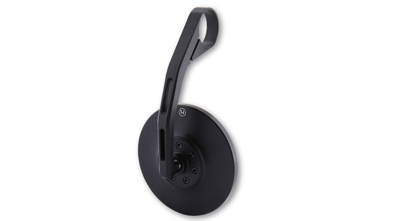 HIGHSIDER Conero 2 Black Edition Handlebar End Mirror, Long (1pc)