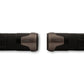 HIGHSIDER Akron Handlebar Grip Rubber, 7/8 Inch (22.2 mm), 132 mm, Titanium