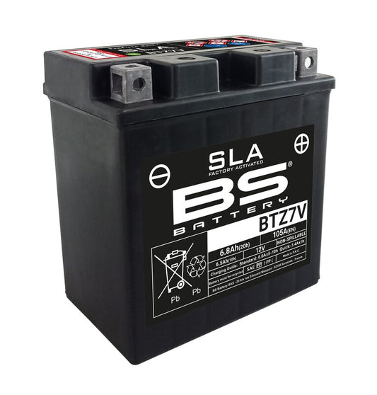 BS BATTERY SLA Battery Maintenance Free Factory Activated - BTZ7V