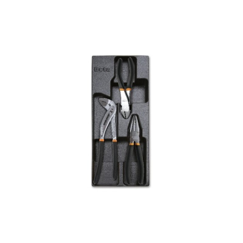 BETA Hard Thermoformed Tray with 3 Pliers