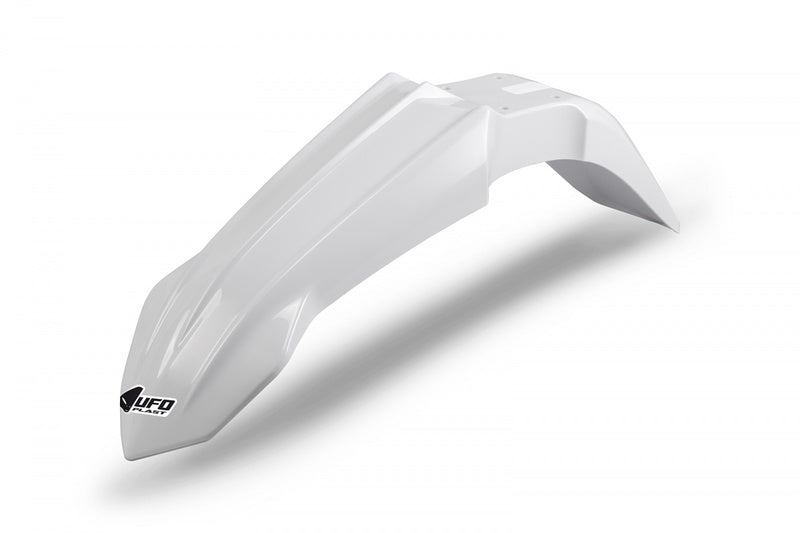 UFO Front Fender - White Yamaha YZ85