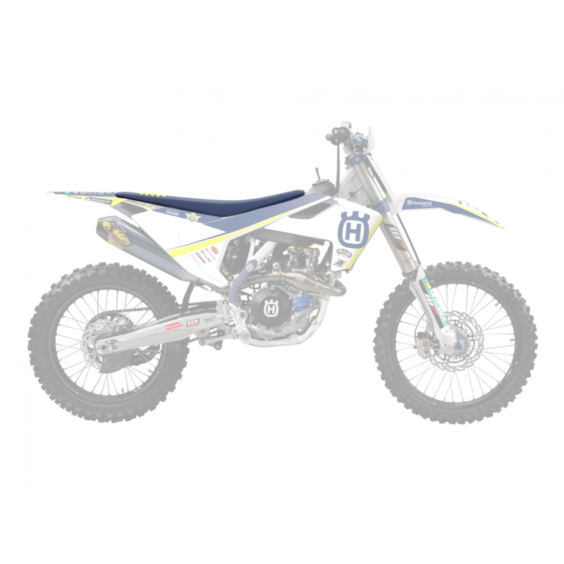 BLACKBIRD Replica Trophy 21 Seat Cover - Husqvarna TE/FE - 1110304