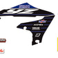 BLACKBIRD Replica Yamaha Factory Complete Graphic Kit - Yamaha YZ125/250