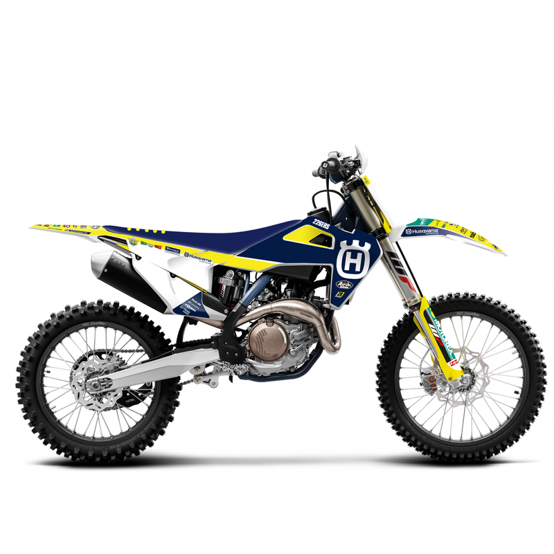 BLACKBIRD Replica Trophy 21 Complete Graphic Kit - Husqvarna FC/TC/TE/FE - 1110351