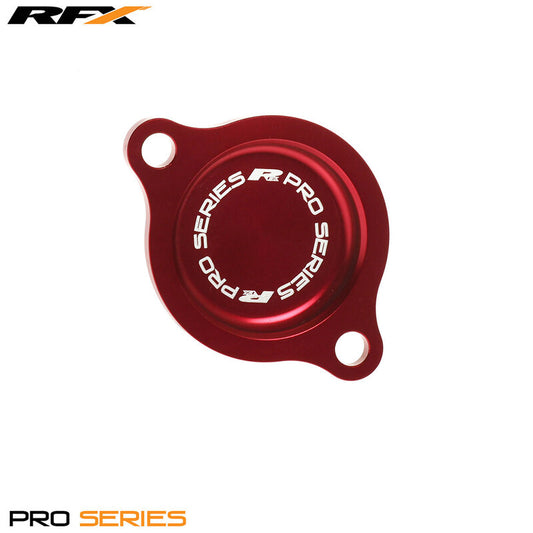 RFX Pro Oil Filter Cover (Red) - Honda CRF250