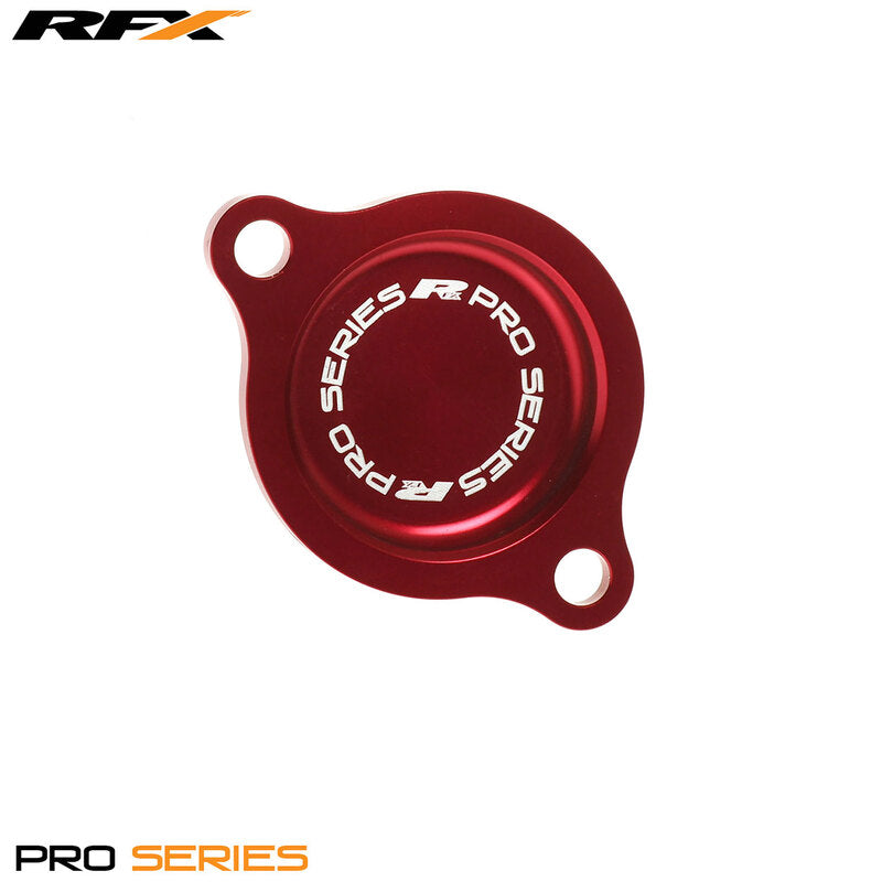 RFX Pro Oil Filter Cover (Red) - Honda CRF250