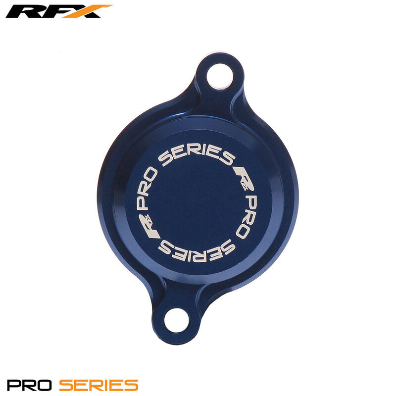 RFX Pro Oil Filter Cover (Blue- Yamaha YZF25/YZF450