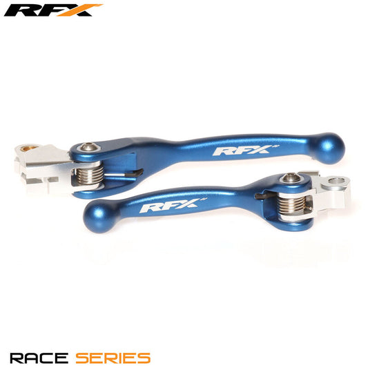 RFX Race Forged Flexible Lever Set (Blue) - Yamaha YZ65/85
