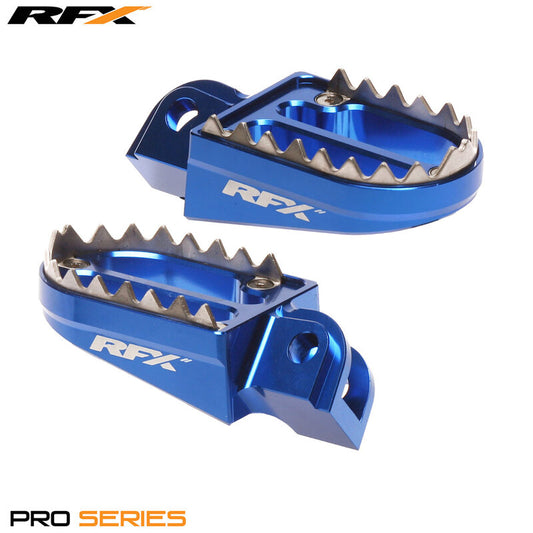 RFX Pro Series 2 Footrests (Blue) - 1110585001
