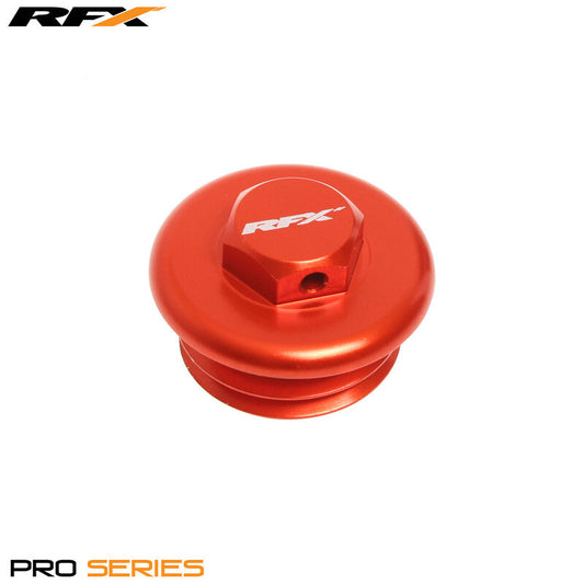 RFX Pro Oil Filler Plug (Orange) - KTM SX/SXF 125-530