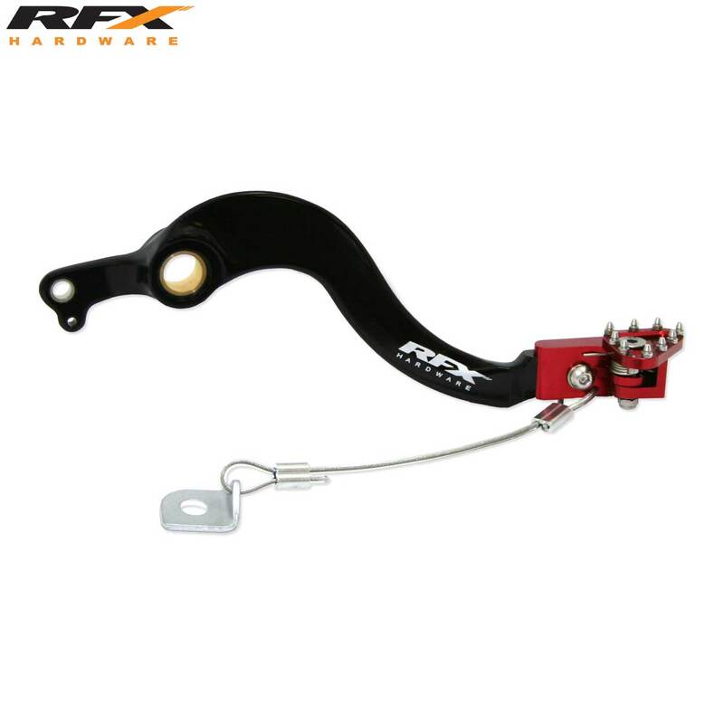 RFX Pro FT Rear Brake Lever (Black/Red) - Honda CRF250 - 1110806001