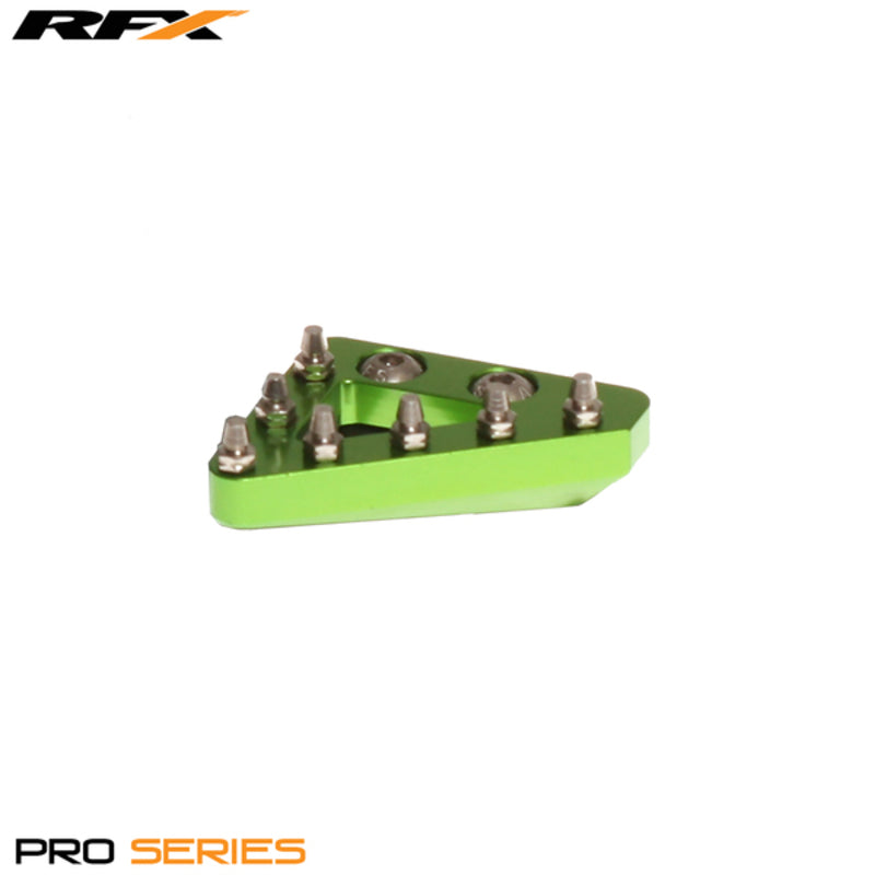 RFX Pro Replacement CNC Solid Rear Brake Lever Tip (Green)