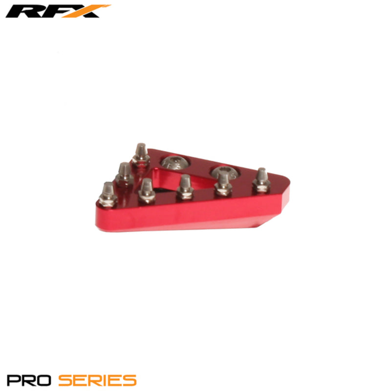 RFX Pro Replacement CNC Solid Rear Brake Lever Tip (Red)