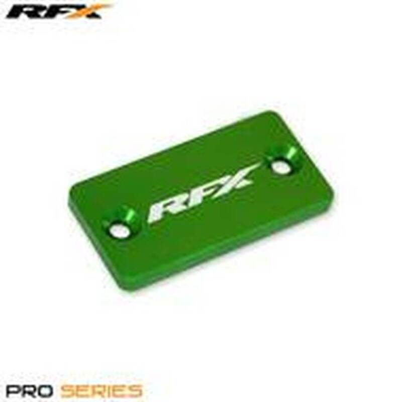 RFX Pro Reservoir Cap Kit Kit (Green) - Kawasaki KXF250/450