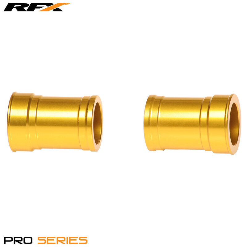 RFX Pro Wheel Spacers Front (Yellow) - Suzuki RM125/250