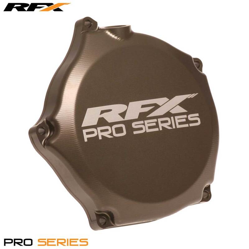 RFX Pro Clutch Cover (Hard Anodised) - Kawasaki KXF250
