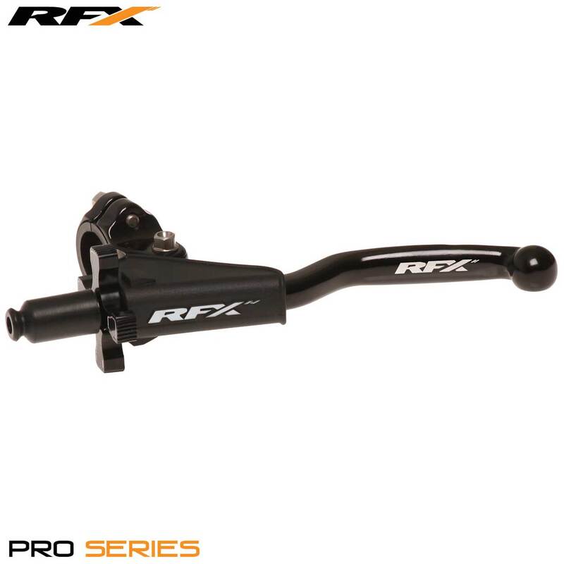 RFX Pro Clutch Lever Assembly Forged (Black) 2 Stroke Universal EZ Adjust