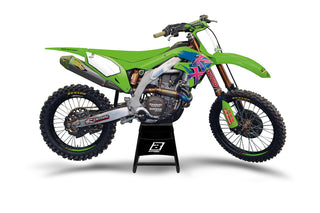 BLACKBIRD Retro Complete Graphic Kit - Kawasaki KX125/250 - 1111081