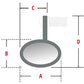 HIGHSIDER Victory-Slim Bar End Mirror Long