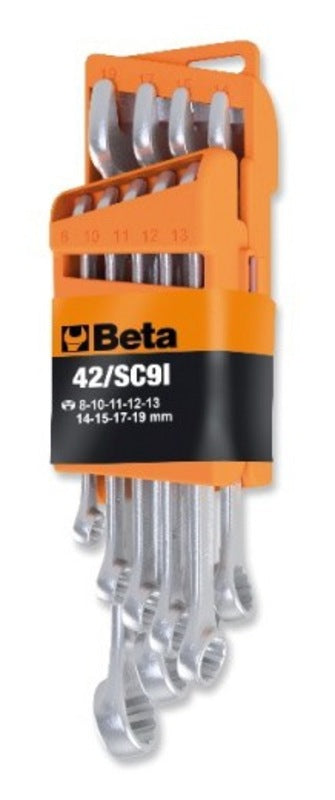 BETA Set of 9 Combination Wrenches with compact support - 1113771