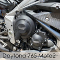 GB RACING Motorabdeckungssatz - Triumph