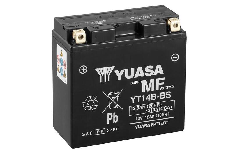 YUASA W/C Battery Maintenance Free Factory Activated - YT14B FA