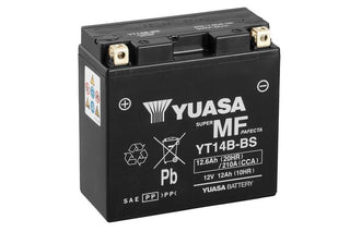 YUASA W/C-Batterie, wartungsfrei, werkseitig aktiviert – YT14B FA