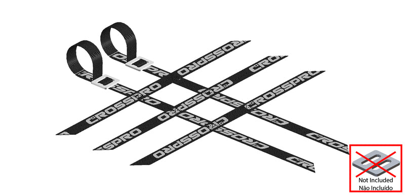 CROSS-PRO Nerf-Bars belt kit - Black  - 1114965