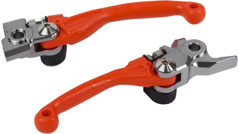 POLISPORT Pivot Unbreakable Lever Set Orange - KTM / Husqvarna - 1114997003