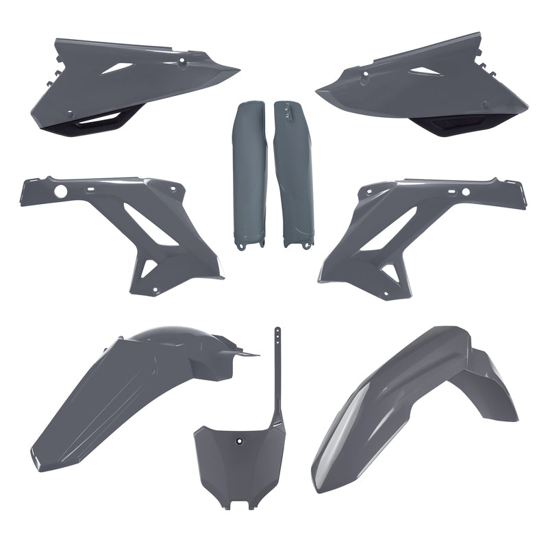 POLISPORT MX Restyling Plastic Kit Grey - Honda CR125 / 250