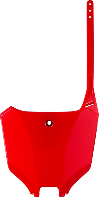 POLISPORT MX Restyling Front Number Plate Red - Honda CR125 / 250