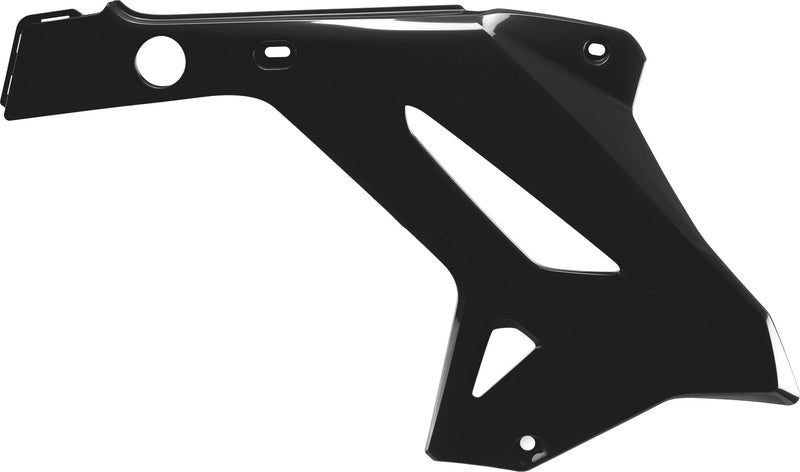 POLISPORT MX Restyling Radiator Covers Black - Honda CR125 / 250