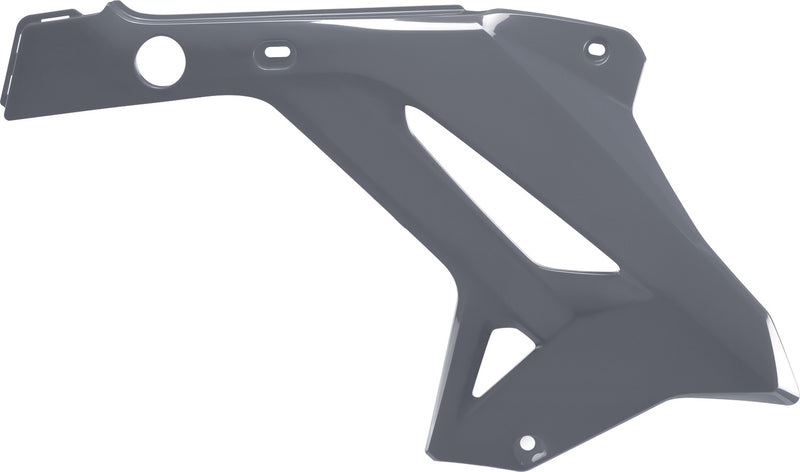 POLISPORT MX Restyling Radiator Covers Grey - Honda CR125 / 250