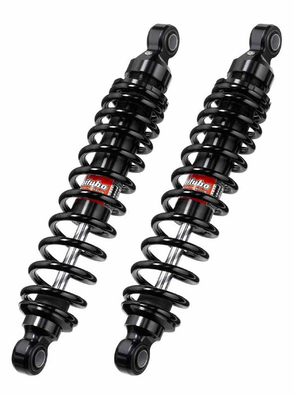BITUBO WME02V2 Twin Rear Shock Absorber - Black - 1115161