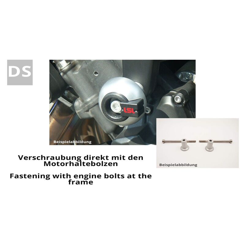 LSL Crash Pad Mounting Kit - Honda CB1000R/CBF1000F