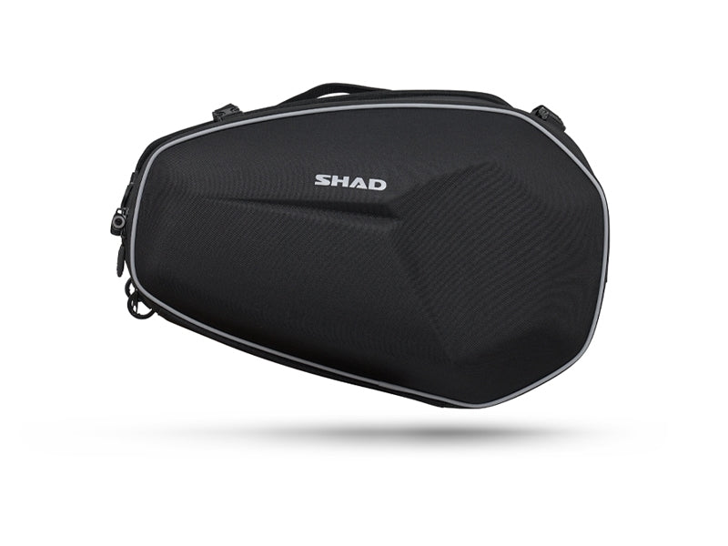 SHAD E48 Expandable Saddle Bags Black - 46/58L
