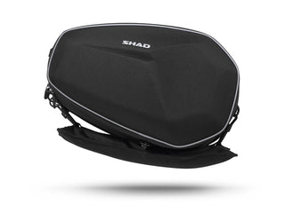SHAD E48 Expandable Saddle Bags Black - 46/58L