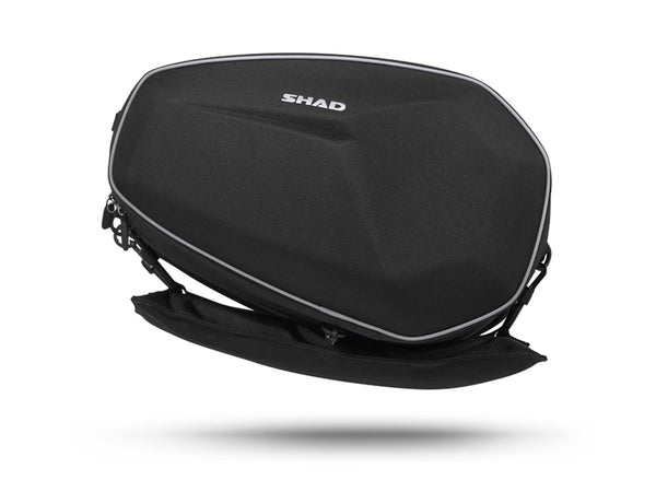 SHAD E48 Expandable Saddle Bags Black - 46/58L