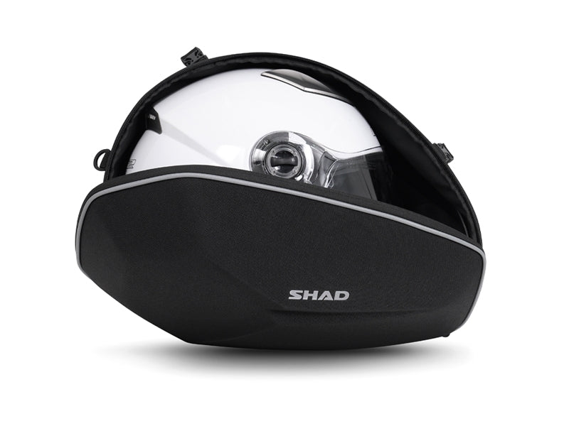 SHAD E48 Expandable Saddle Bags Black - 46/58L
