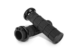 ODI V-Twin Lock-On Hart-Luck Signature Grips - Harley Davidson Cable (1984+) - 1116549001