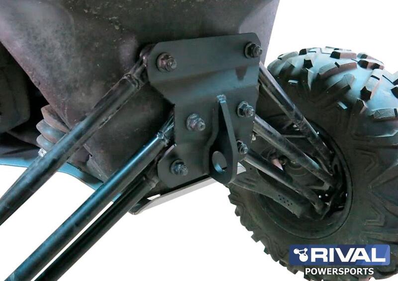 RIVAL Mount Pull Plate - Can-Am Maverick X3 Turbo 3 / XDS / XRS