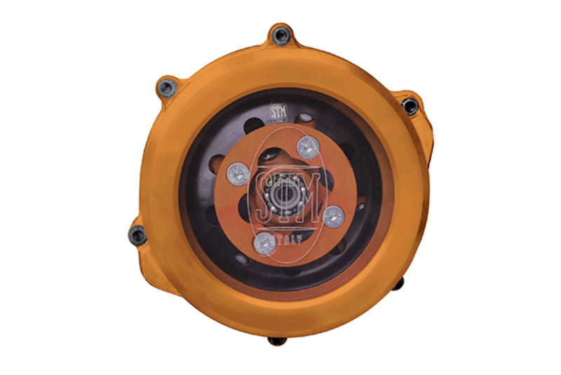 STM Clutch Cover Red/Transparent - KTM 250 - 1118588