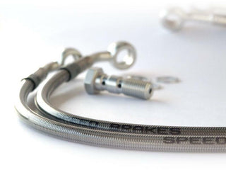 SPEEDBRAKES Aviation Bremsschlauch Edelstahl/Silber Banjo - 3000442